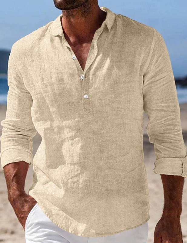 Maxwell | Casual Long Sleeve Summer Shirt