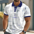 Elliot | Classic Button Up Geometric Shirt