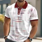 Elliot | Classic Button Up Geometric Shirt