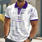 Elliot | Classic Button Up Geometric Shirt