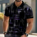 Elliot | Classic Button Up Geometric Shirt
