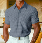 Hugo | Casual Textured Waffle Collar Shirt