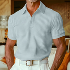 Hugo | Casual Textured Waffle Collar Shirt