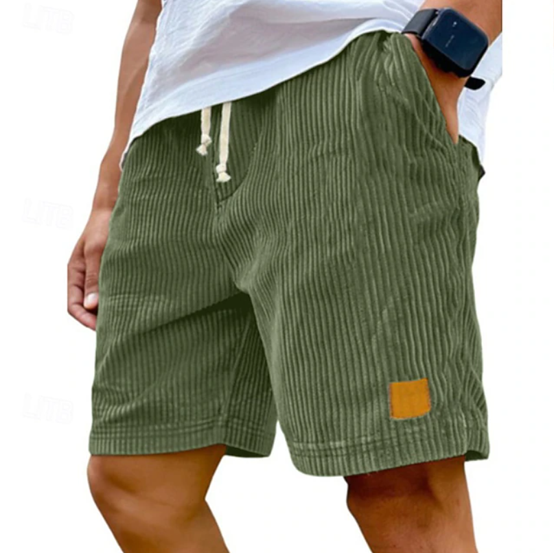 Alistair | Classic Lace Summer Corduroy Shorts