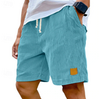 Alistair | Classic Lace Summer Corduroy Shorts