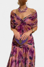 Lucasta | Elegant Off-Shoulder Dress