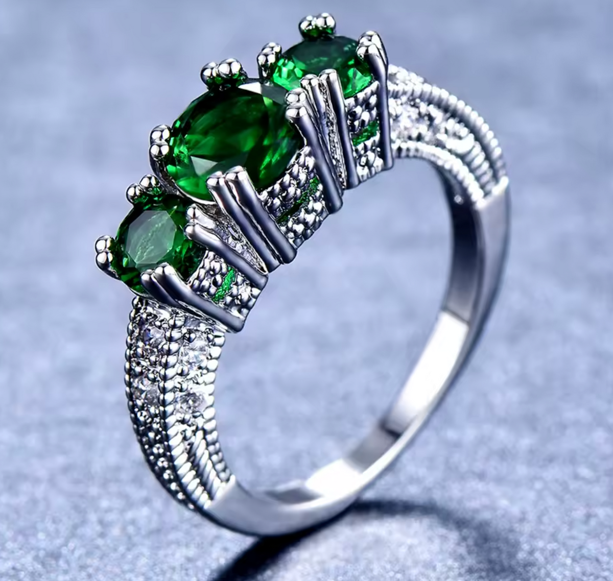 Everly | Crystal Eternity Ring