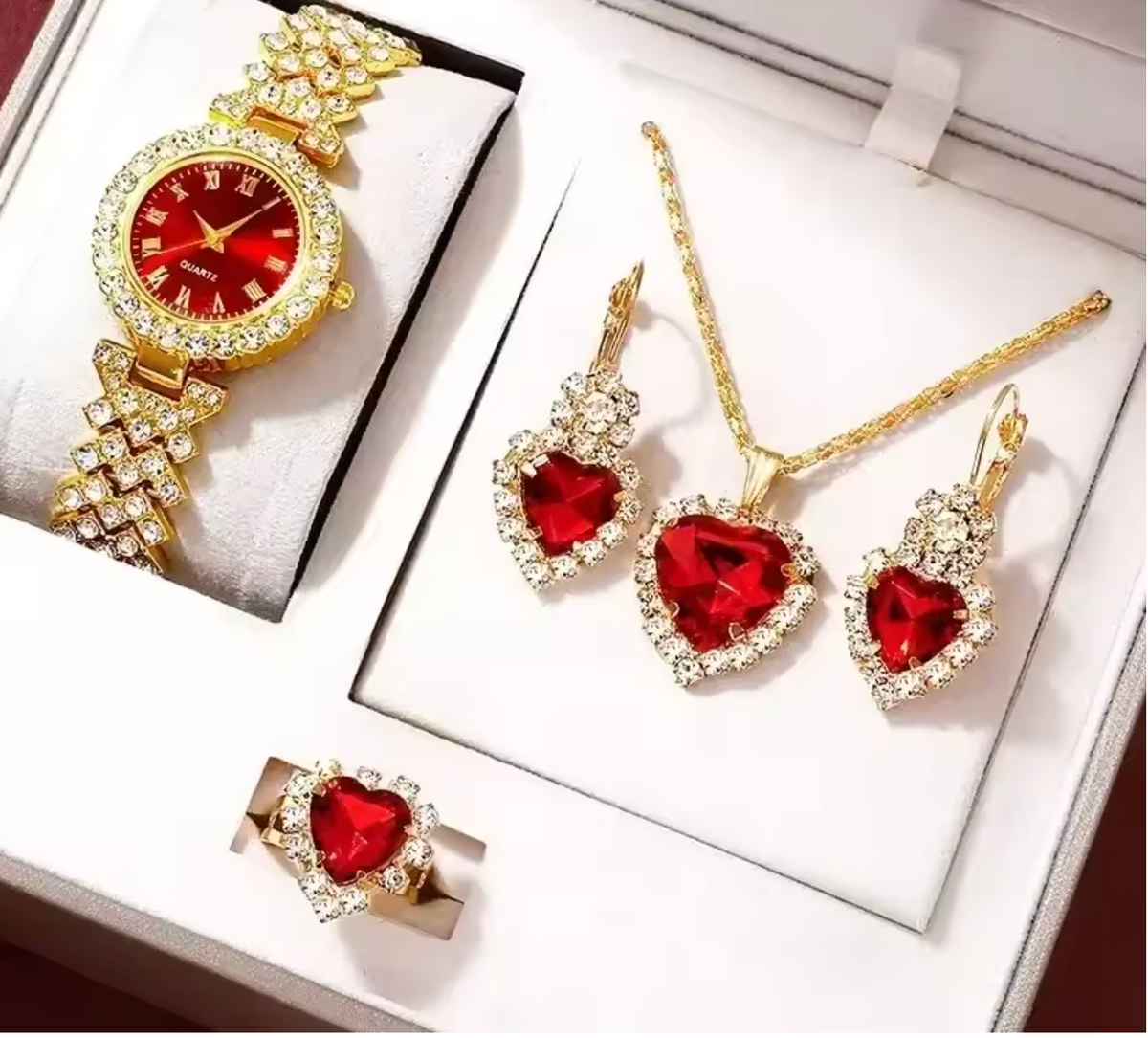 trendy women's  watch set,