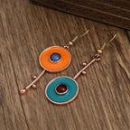 Niamh | Bronze Painted Stone Earrings