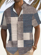 Luca | Vintage Patchwork Summer Shirt