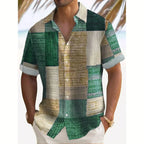 Luca | Vintage Patchwork Summer Shirt