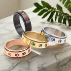 Spinning Paw | Fidget Ring