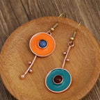 Niamh | Bronze Painted Stone Earrings