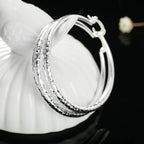 Sterling Silver Hoop Earrings