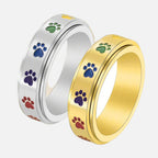 Spinning Paw | Fidget Ring