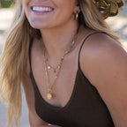 Valentine | Gold Pendant Necklace