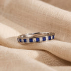 Hannah | Square Zirconia Silver Ring