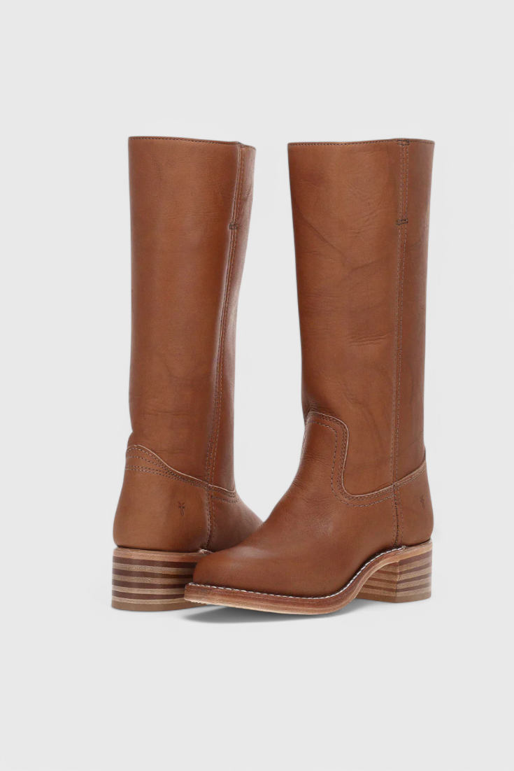 Fenella | Classic Knee-High Heeled Boots