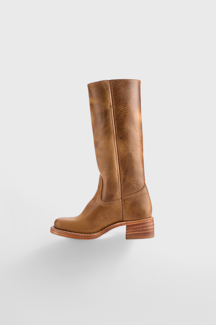 Fenella | Classic Knee-High Heeled Boots