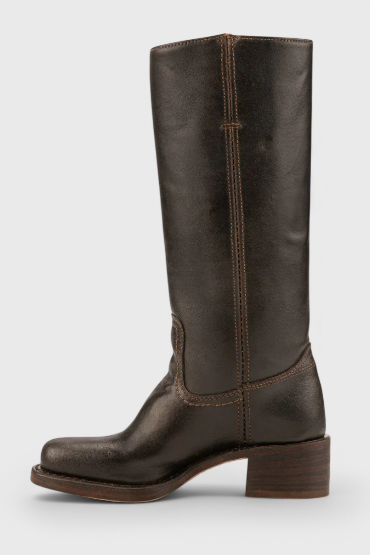 Fenella | Classic Knee-High Heeled Boots