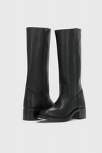 Fenella | Classic Knee-High Heeled Boots
