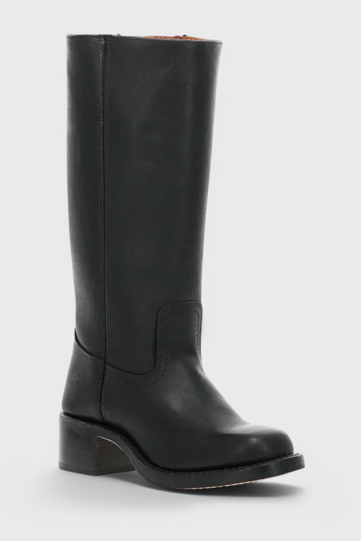 Fenella | Classic Knee-High Heeled Boots