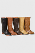 Fenella | Classic Knee-High Heeled Boots