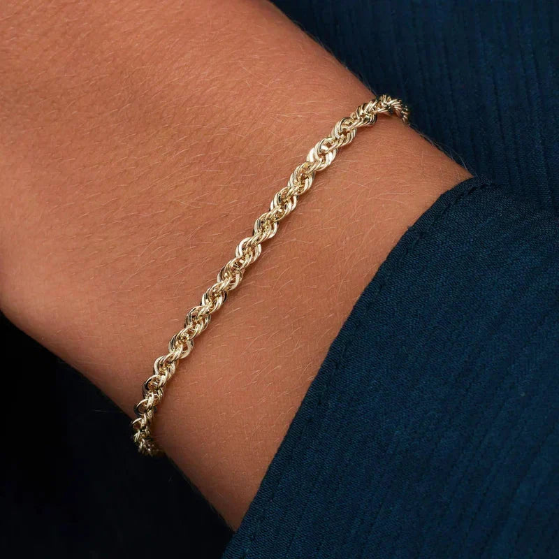 Remi | Braided Gold Bracelet