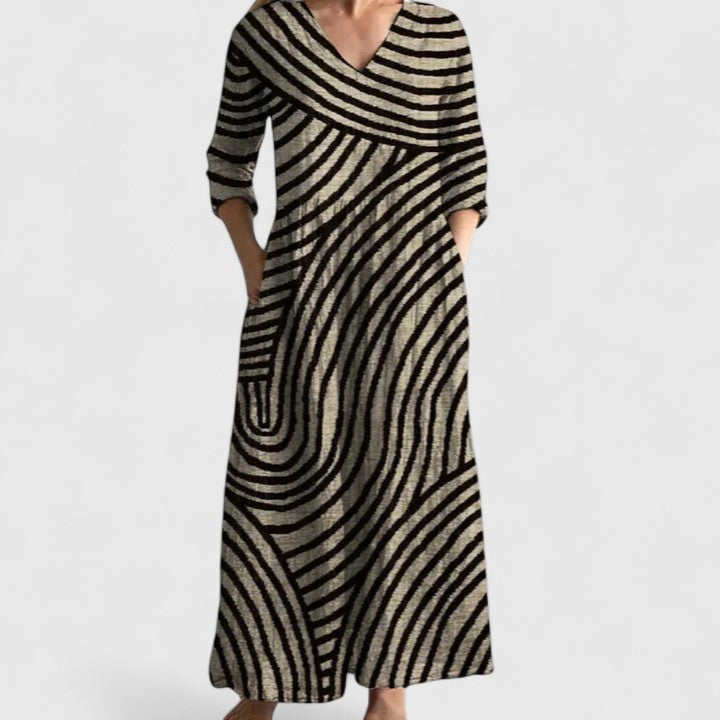Arabella | Comfortable Geometric Style Dress
