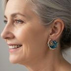 Bregje | Ocean Blue Earrings