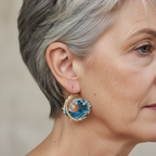 Bregje | Ocean Blue Earrings