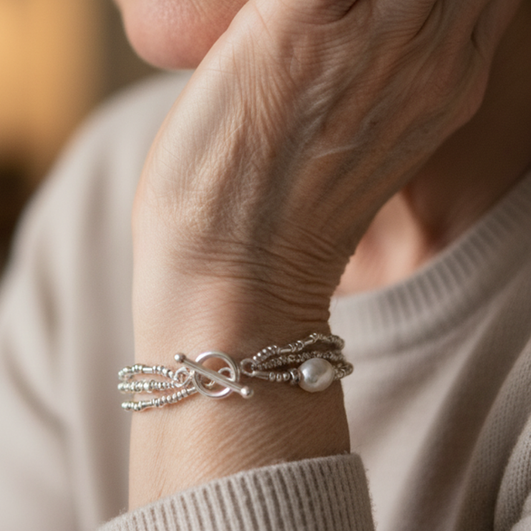Amara | Vintage Pearl Bracelets Pack