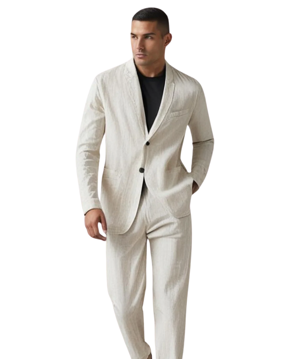 Maximo | Casual Button Cardigan and Trouser Set