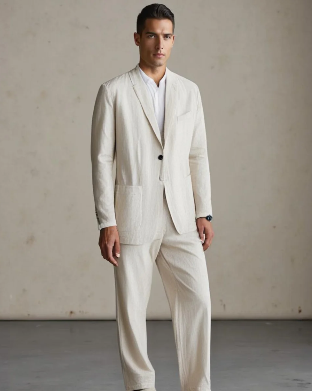Maximo | Casual Button Cardigan and Trouser Set