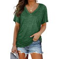 Thea | Classic V-Neck Loose Fit Shirt