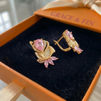 Amorette Rosepetal Earrings