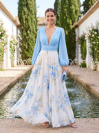 Ariel | Floral Maxi Dress Eternal Elegance