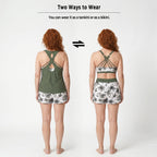 Laura | Sporty Three-Piece Tankini Set with Pockets