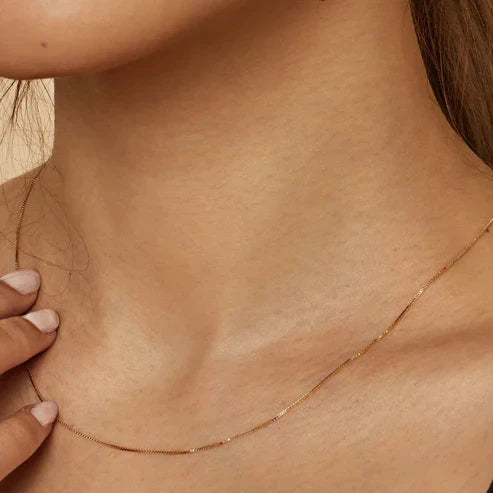 Matilda | Box Chain Necklace