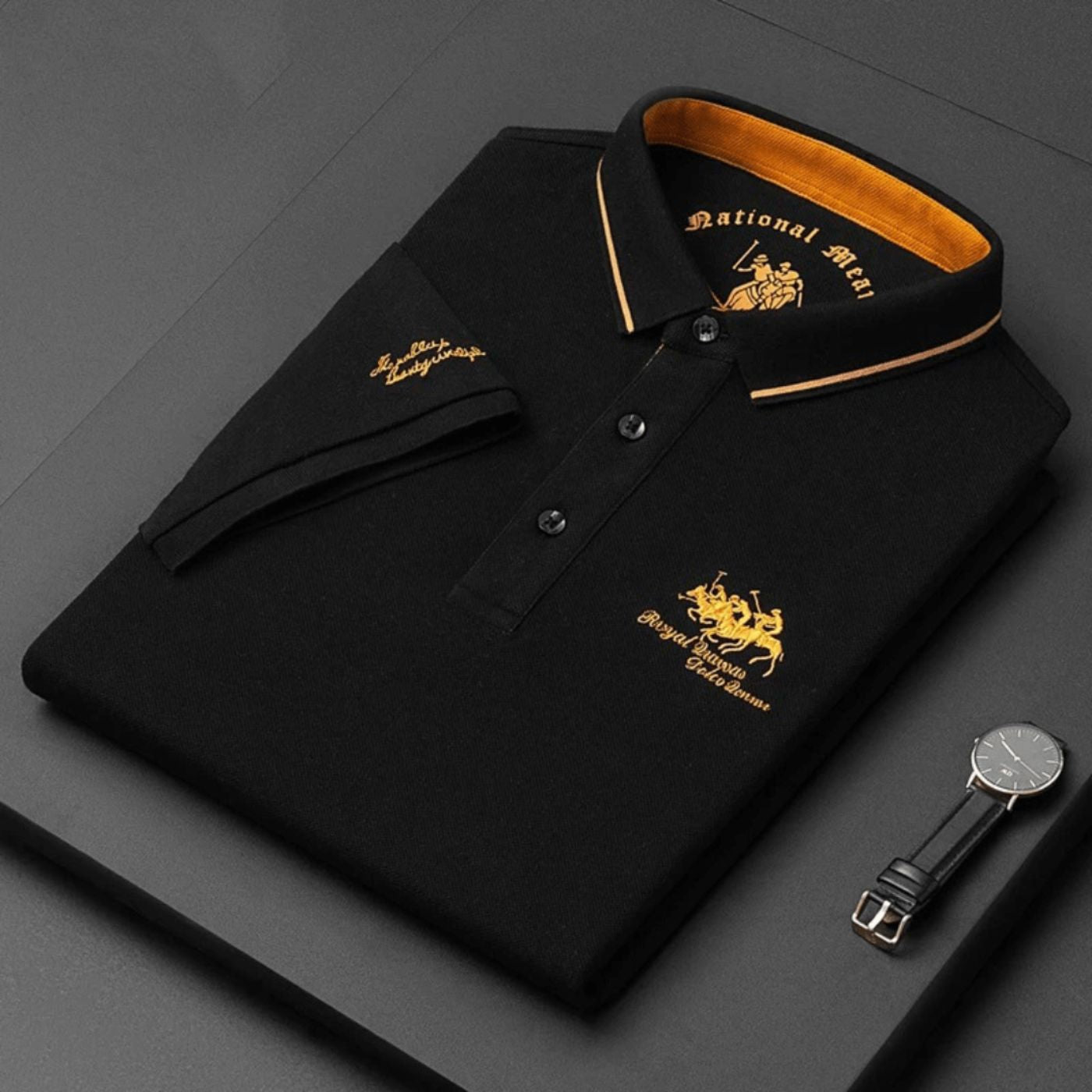 Armelio | Stylish Button-Up Everyday Polo