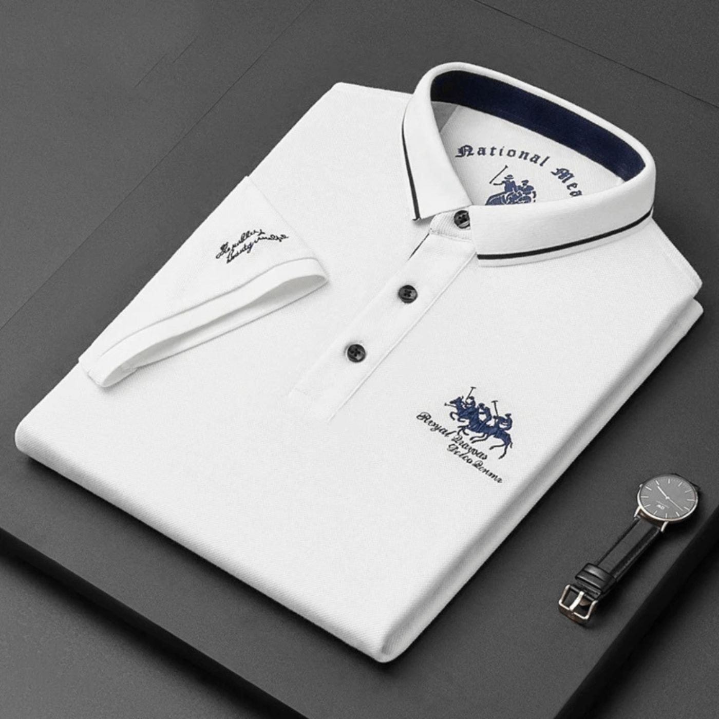 Armelio | Stylish Button-Up Everyday Polo