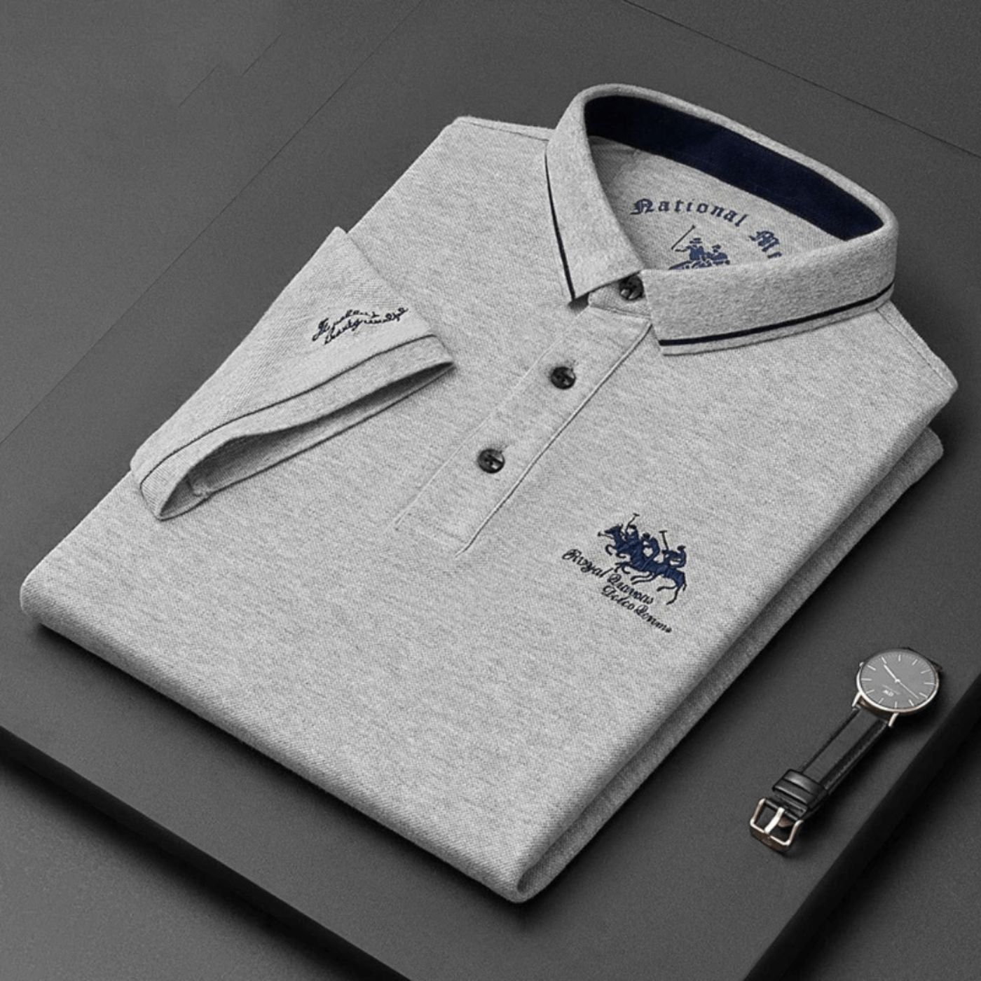 Armelio | Stylish Button-Up Everyday Polo