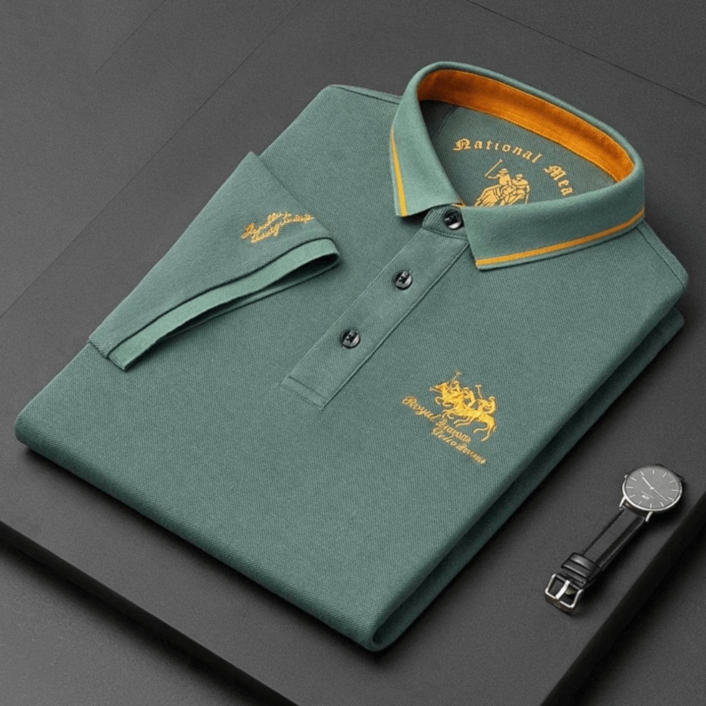 Armelio | Stylish Button-Up Everyday Polo