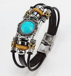 Vintage Turquoise Buckle Bracelet