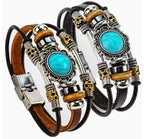 Vintage Turquoise Buckle Bracelet