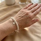 Signe | Mother of Pearl Double Bracelet