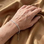 Viola | Mother of Pearl Tennis Bracelet
