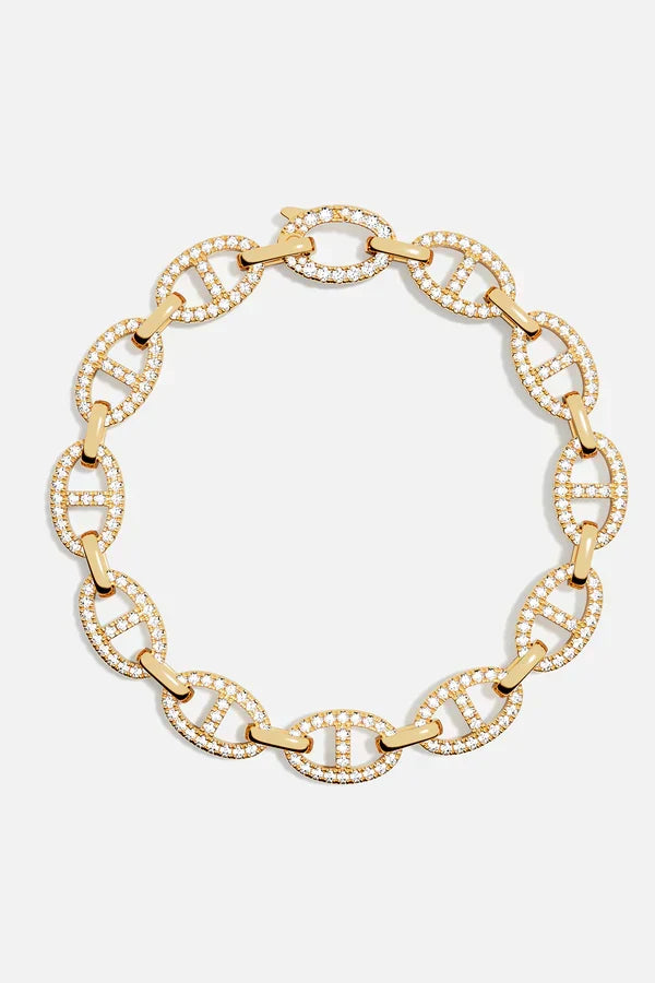 Charlotte | Gold Mariner Chain Bracelet