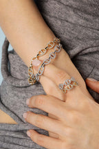 Charlotte | Gold Mariner Chain Bracelet