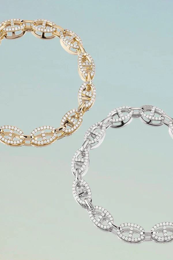 Charlotte | Gold Mariner Chain Bracelet